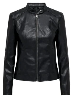 JDYEMILY Veste en cuir synthétique