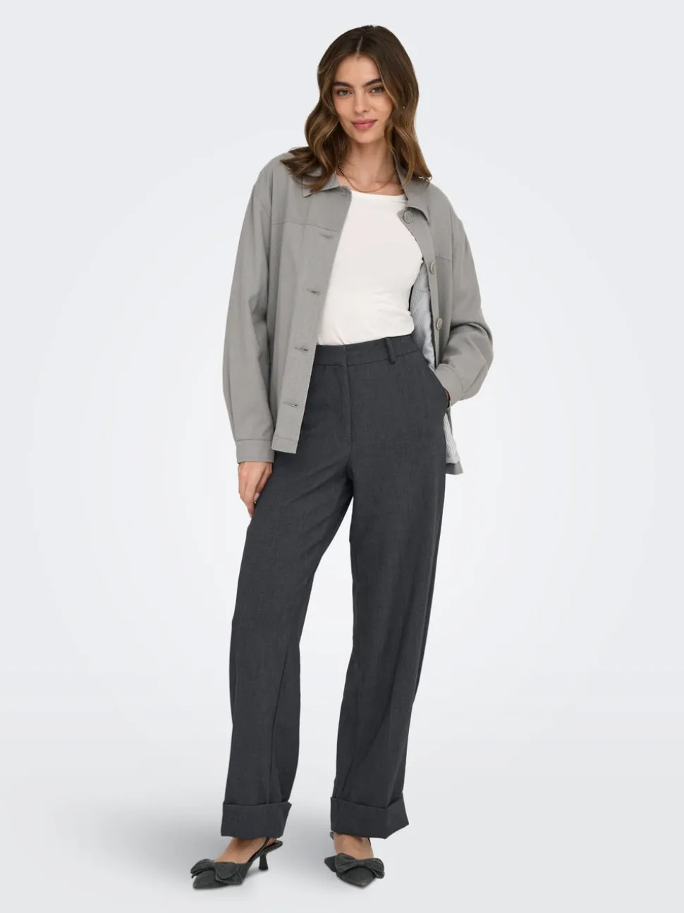 JDYFAITH Straight Fit Pantalon de tailleur