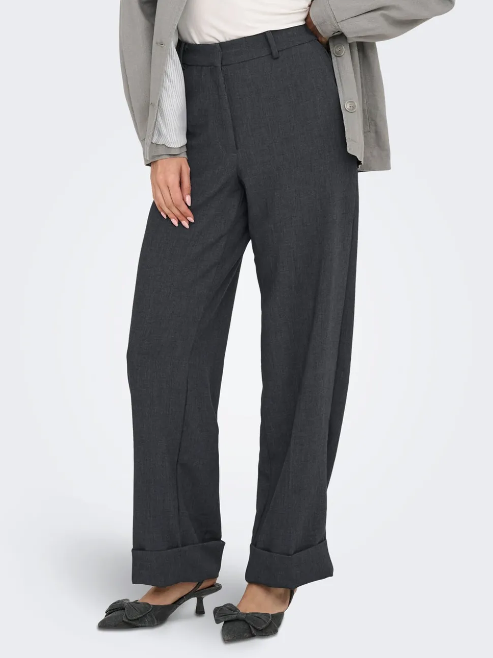 JDYFAITH Straight Fit Pantalon de tailleur