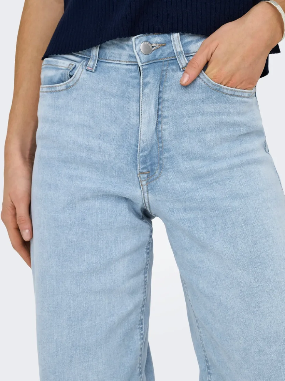 JDYFELINA-FINA Taille haute Wide Leg Fit Jeans