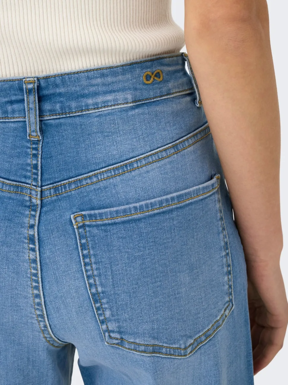 JDYFELINA-FINA Taille haute Wide Leg Fit Jeans