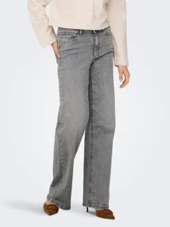 JDYFELINA-FINA Taille haute Wide Leg Fit Jeans