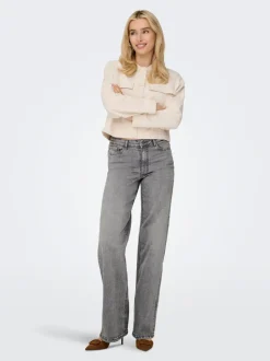 JDYFELINA-FINA Taille haute Wide Leg Fit Jeans