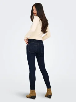 JDYFINA Taille moyenne Skinny Fit Longueur cheville Jeans