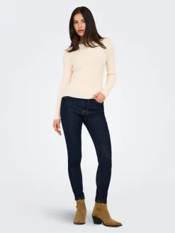 JDYFINA Taille moyenne Skinny Fit Longueur cheville Jeans