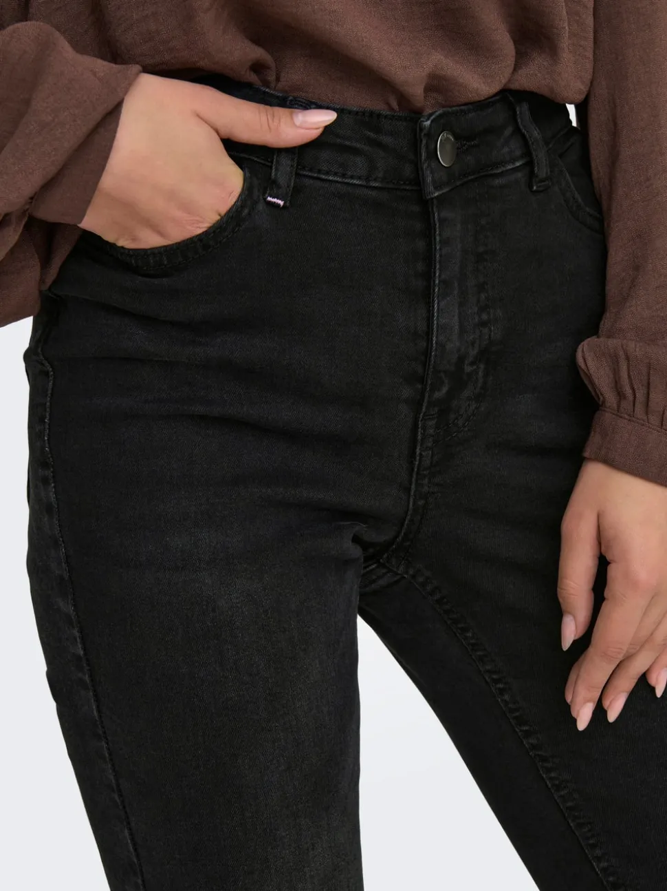 JDYFINA Taille moyenne Skinny Fit Longueur cheville Jeans