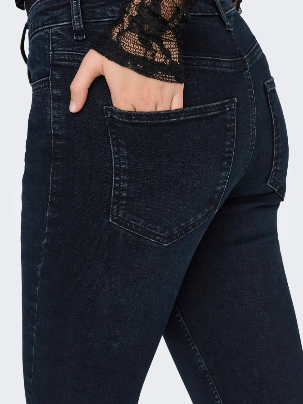 JDYFINA Taille moyenne Skinny Fit Longueur cheville Jeans