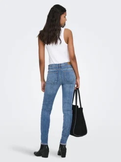 JDYFINA Taille moyenne Skinny Fit Jeans