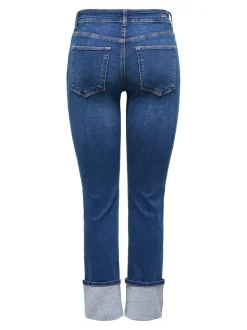 JDYFINA Taille moyenne Straight Fit Jeans