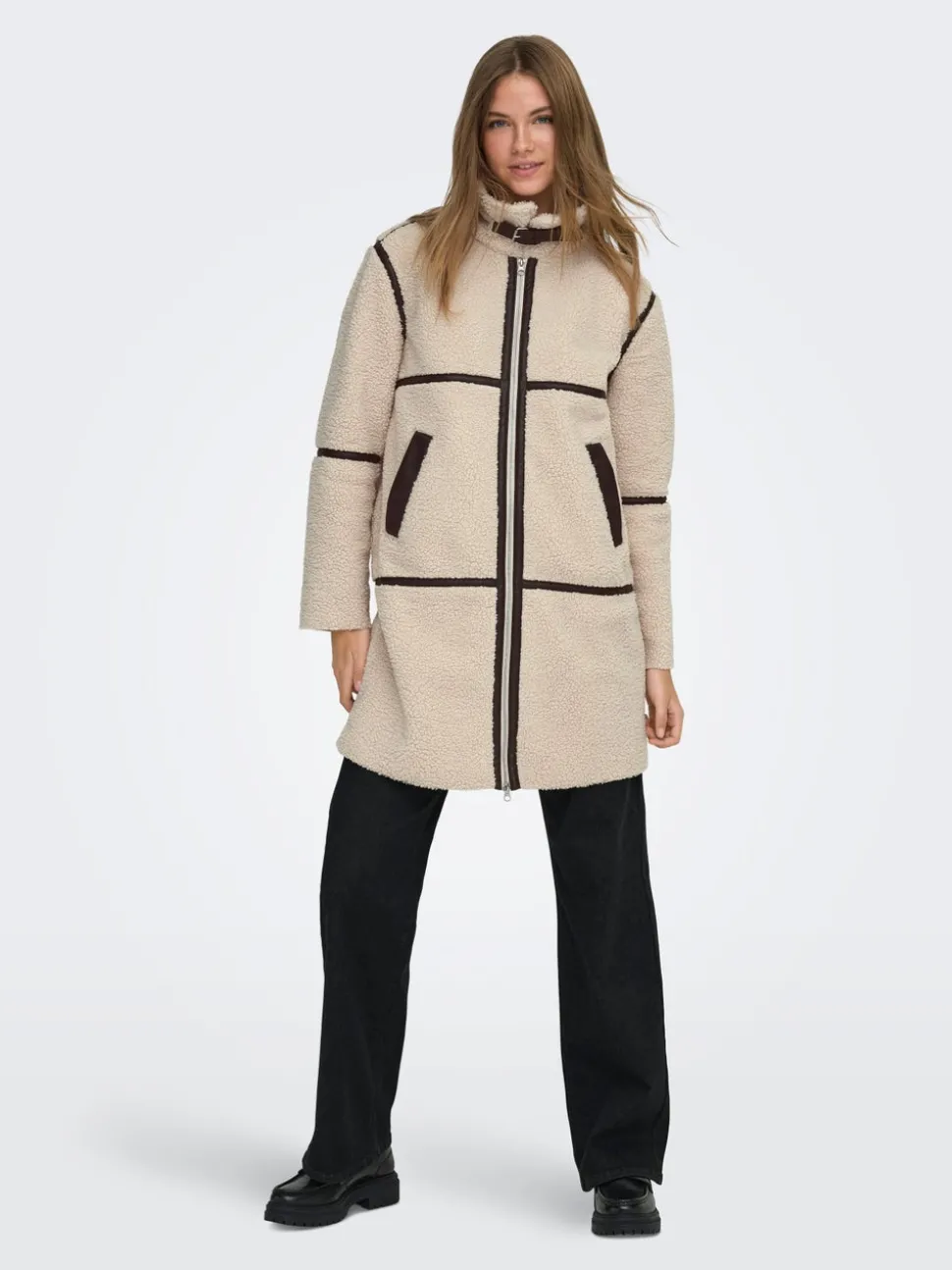 JDYFROSTY Manteau en peluche