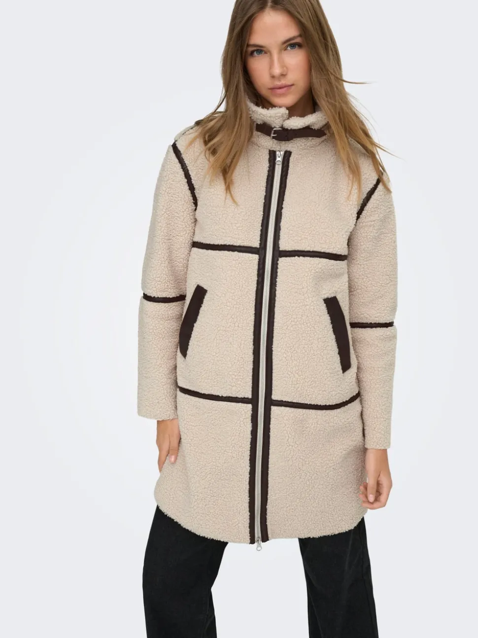JDYFROSTY Manteau en peluche
