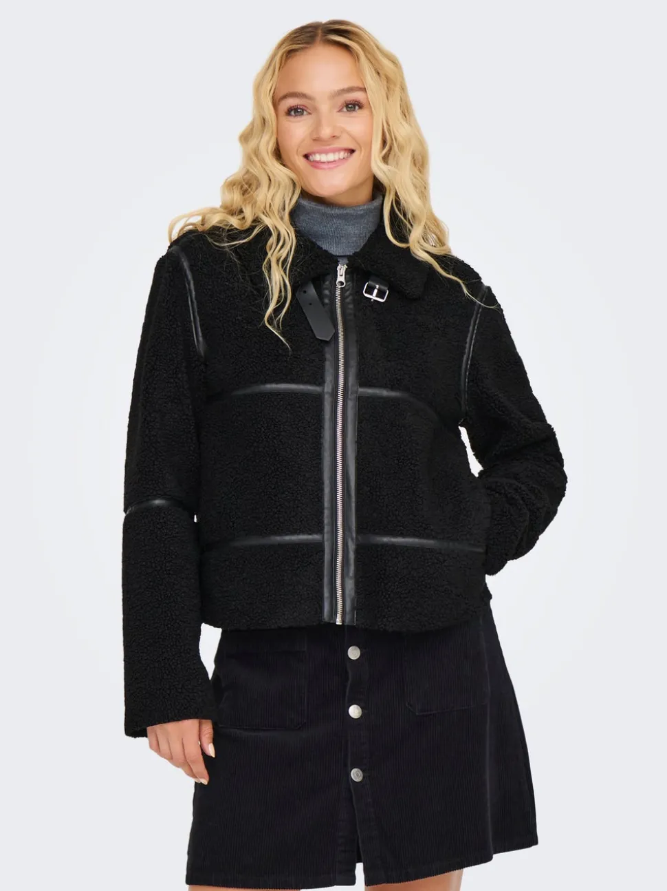 JDYFROSTY Manteau en peluche