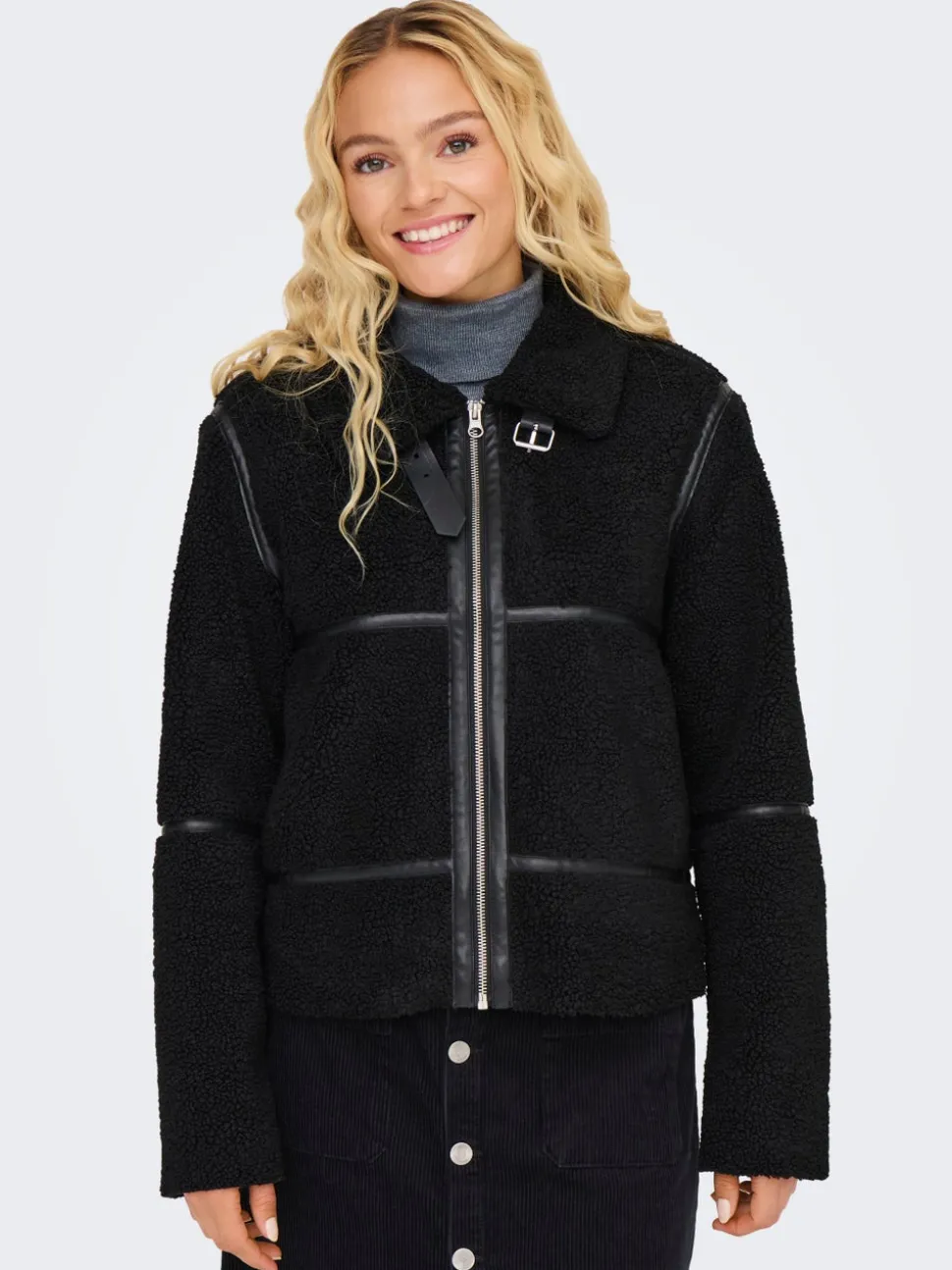 JDYFROSTY Manteau en peluche