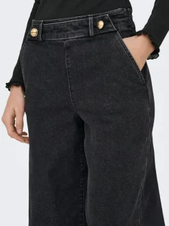 JDYGEGGO Taille haute Wide Leg Fit Jeans