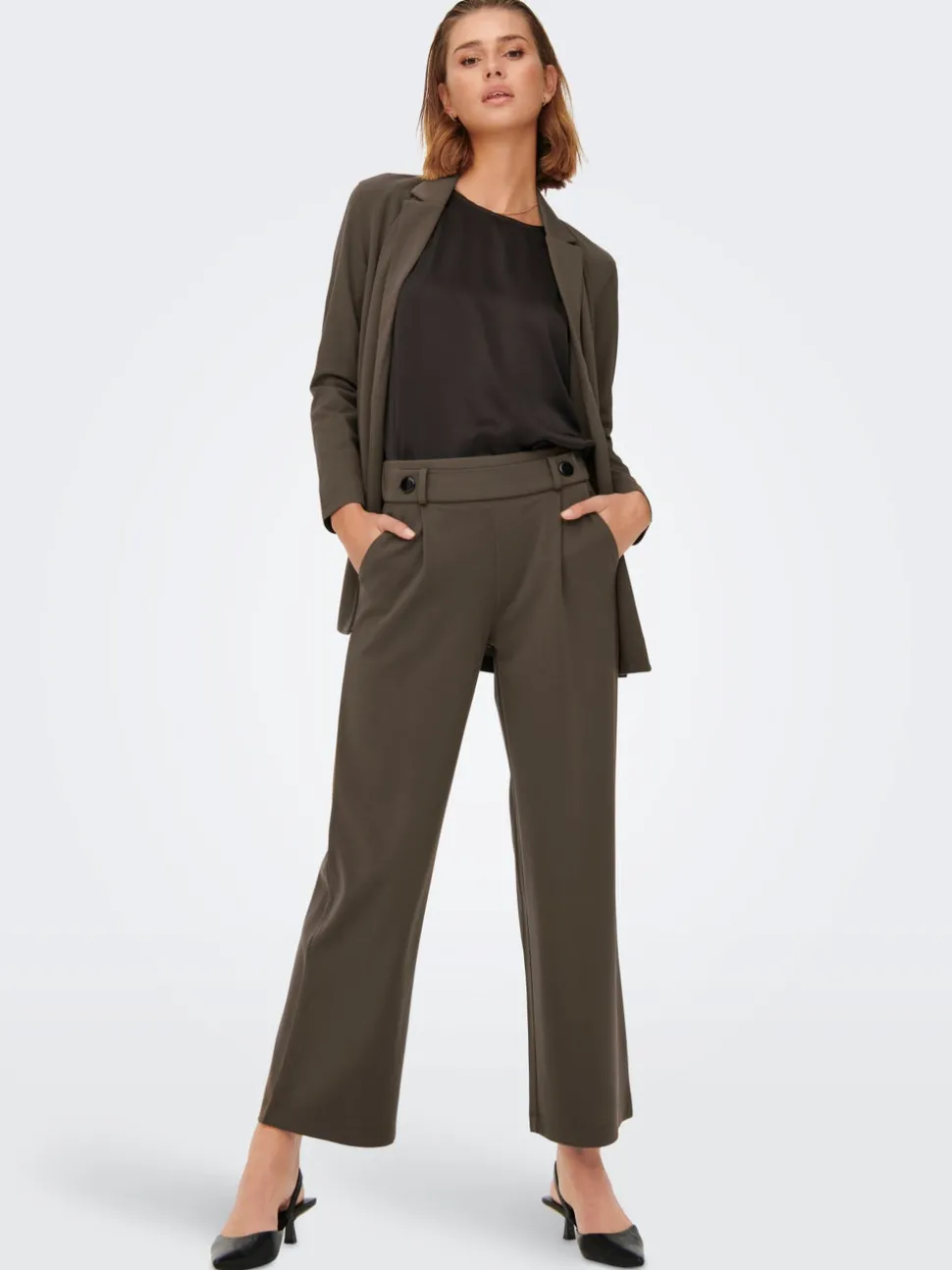 JDYGEGGO Wide Leg Fit Pantalon à jambe large