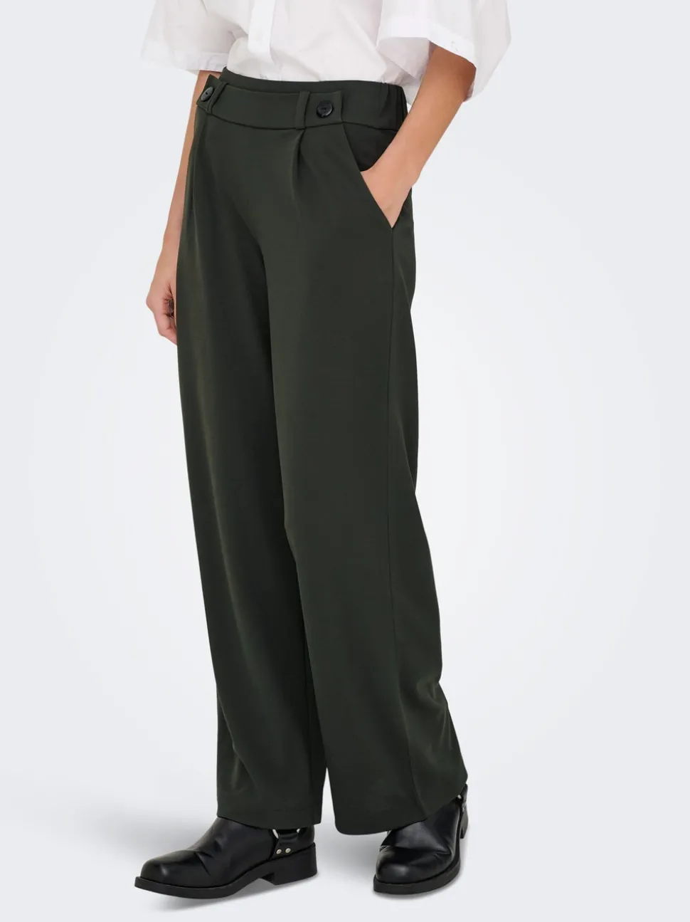 JDYGEGGO Wide Leg Fit Pantalon à jambe large