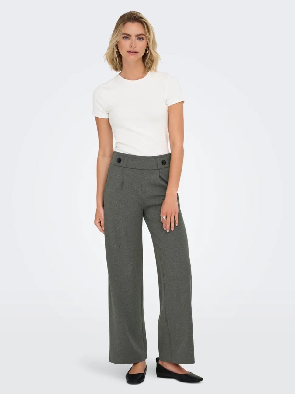 JDYGEGGO Wide Leg Fit Pantalon à jambe large