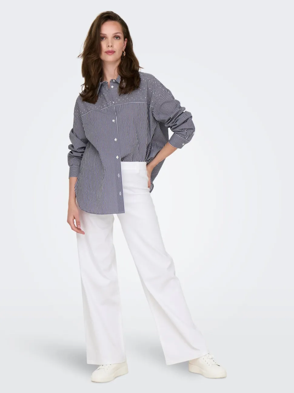 JDYIRIS Regular Fit Pantalon à jambe large