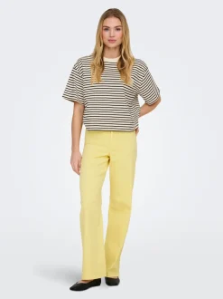 JDYIRIS Regular Fit Pantalon à jambe large