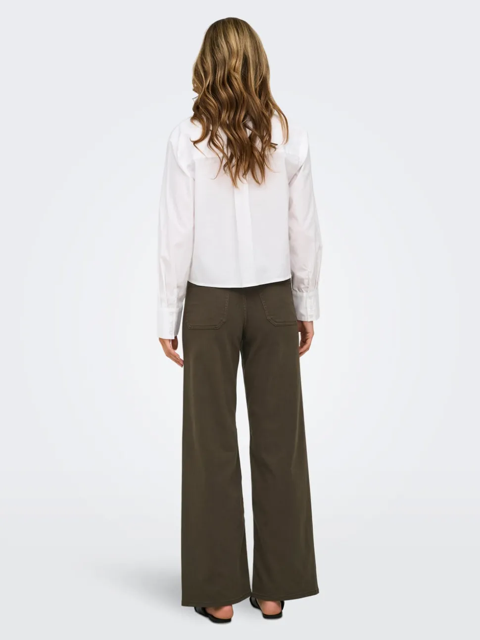 JDYIRIS Regular Fit Pantalon à jambe large