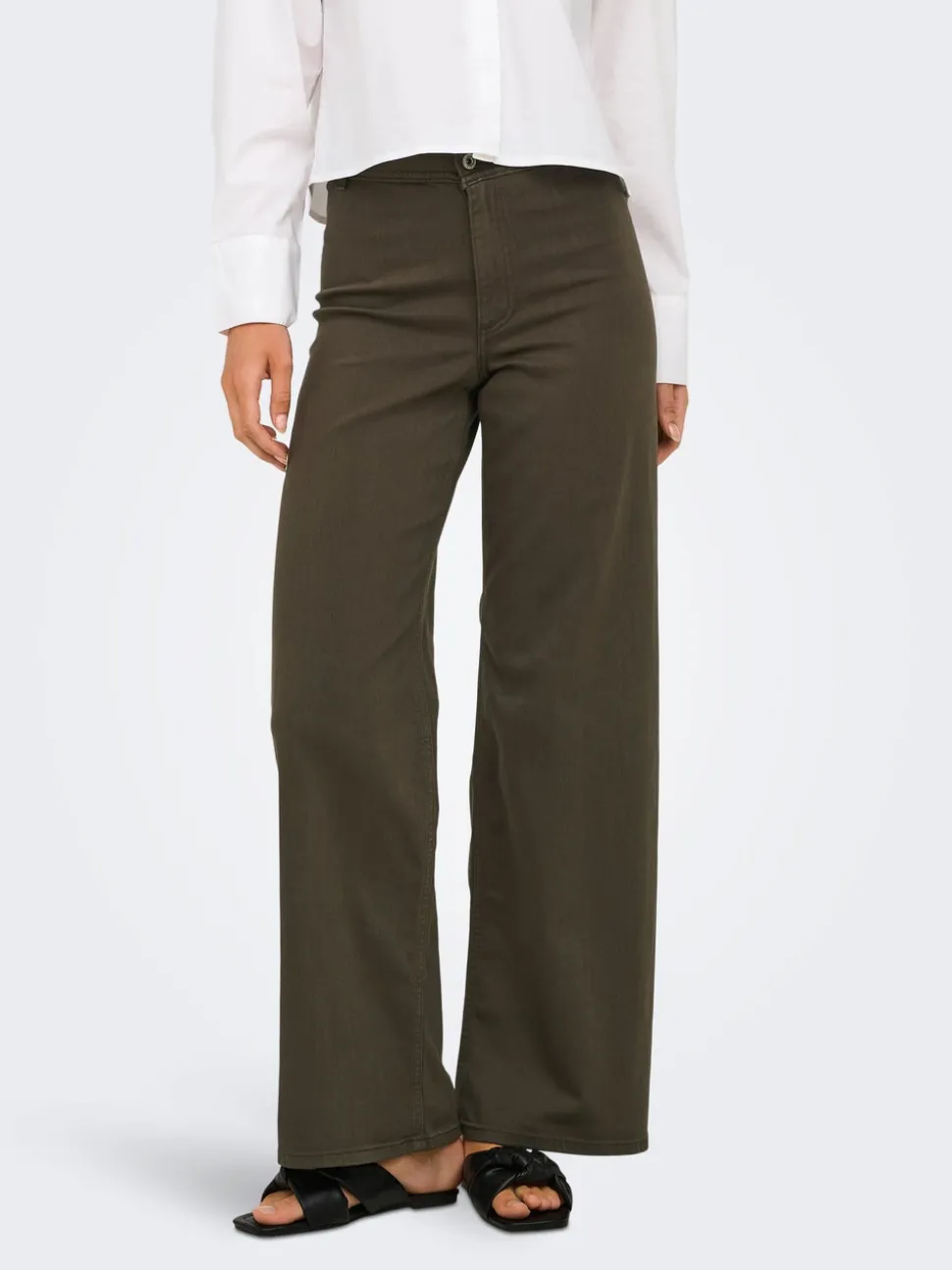 JDYIRIS Regular Fit Pantalon à jambe large
