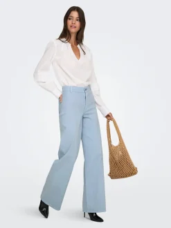 JDYIRIS Regular Fit Pantalon à jambe large