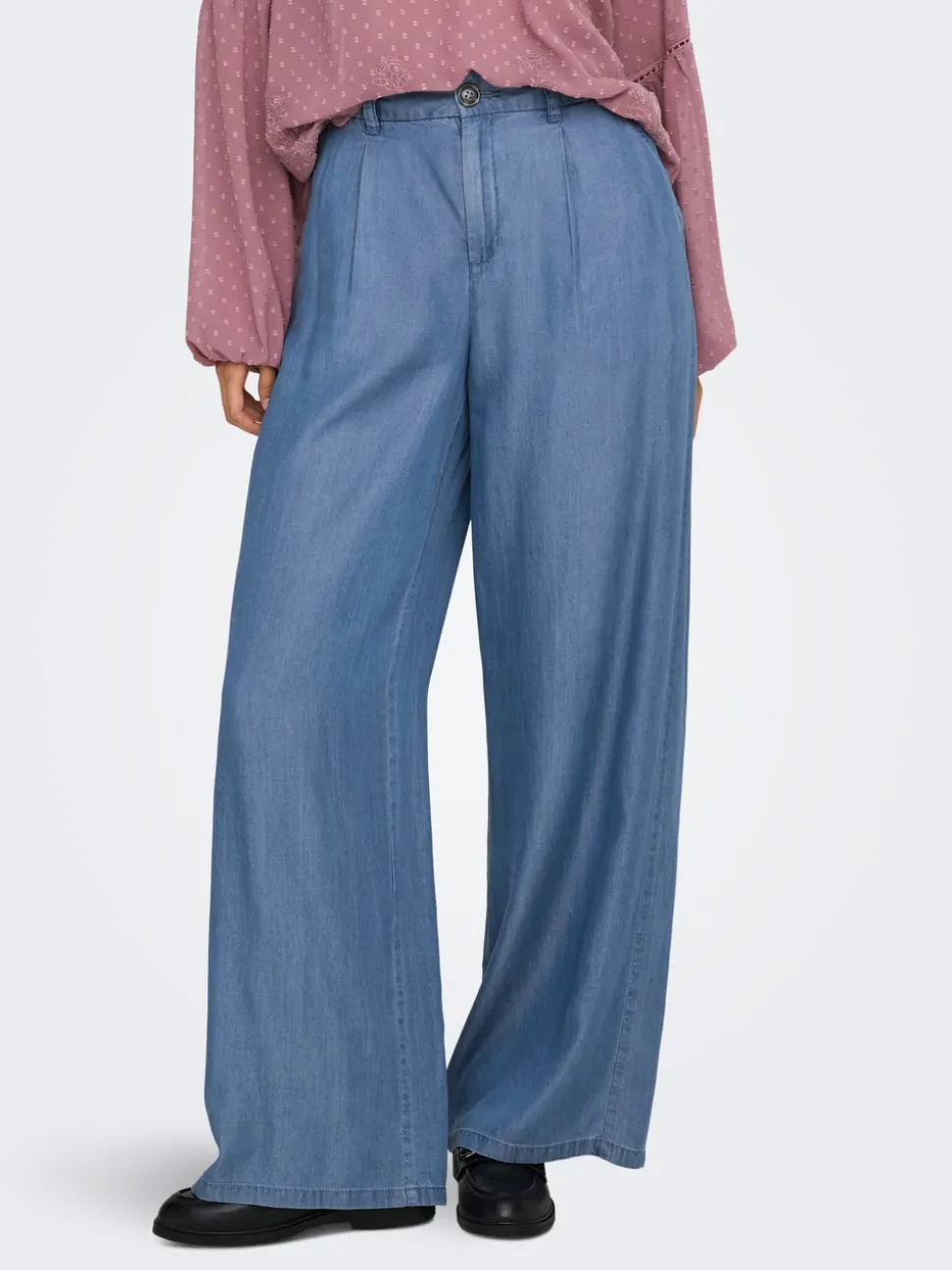 JDYJASPER Wide Leg Fit Pantalon à jambe large