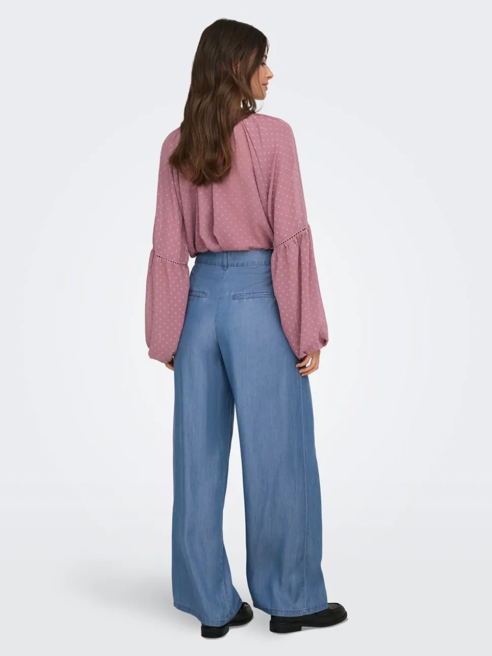 JDYJASPER Wide Leg Fit Pantalon à jambe large