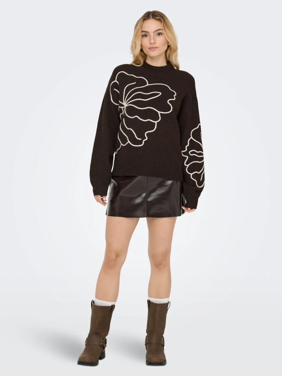 JDYJELLA Pull en maille