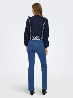 JDYKAREN Taille moyenne Flared Fit Jeans