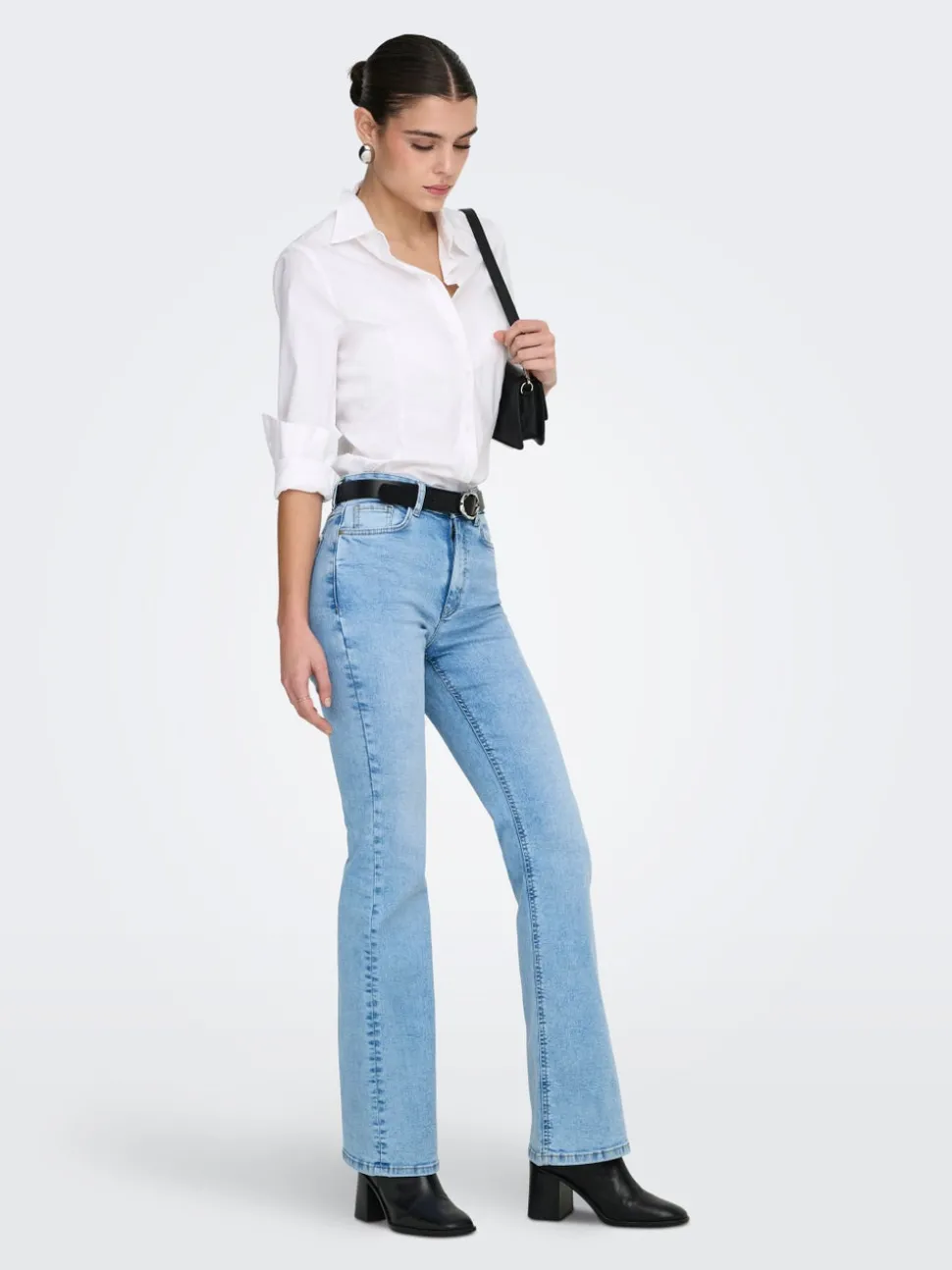 JDYKATHY Taille haute Flared Fit Jeans
