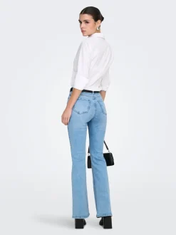 JDYKATHY Taille haute Flared Fit Jeans