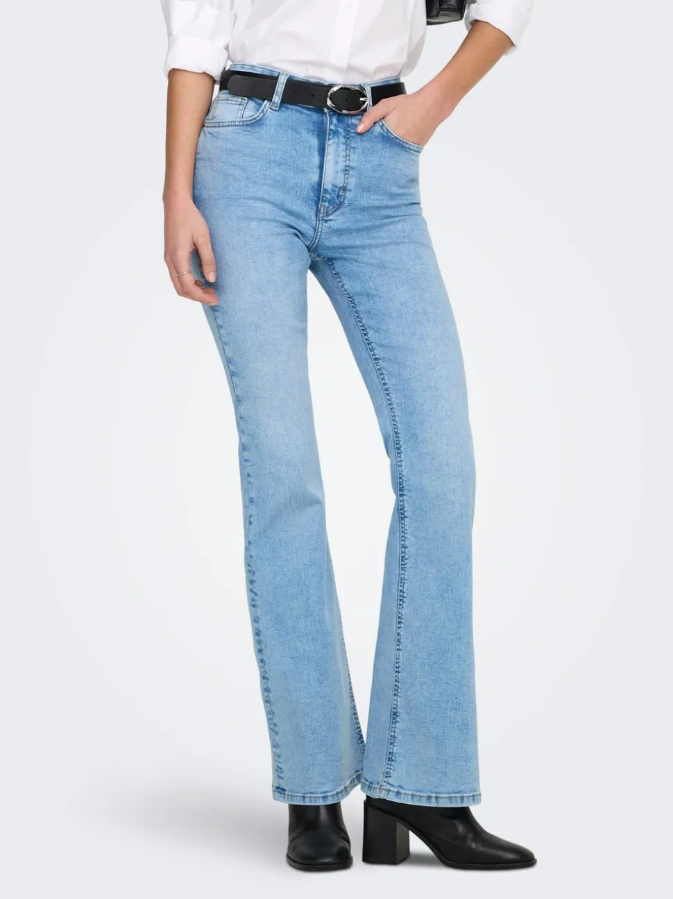 JDYKATHY Taille haute Flared Fit Jeans