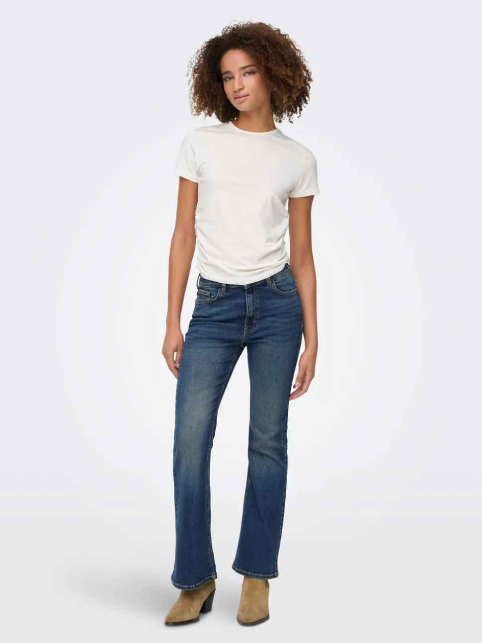JDYKATHY Taille haute Flared Fit Jeans