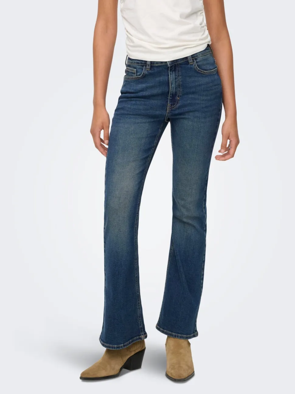 JDYKATHY Taille haute Flared Fit Jeans