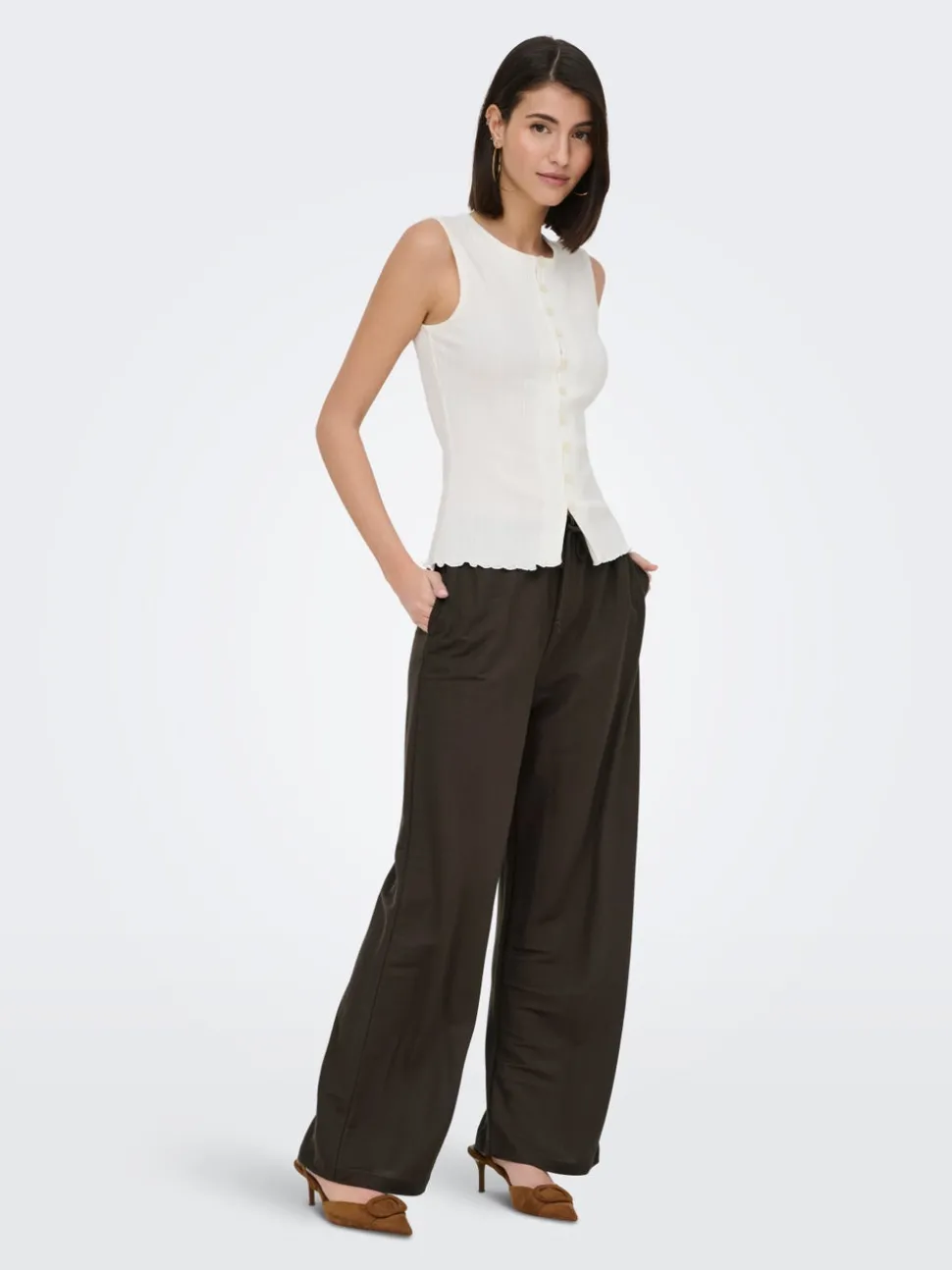 JDYLESLIE Loose Fit Pantalon