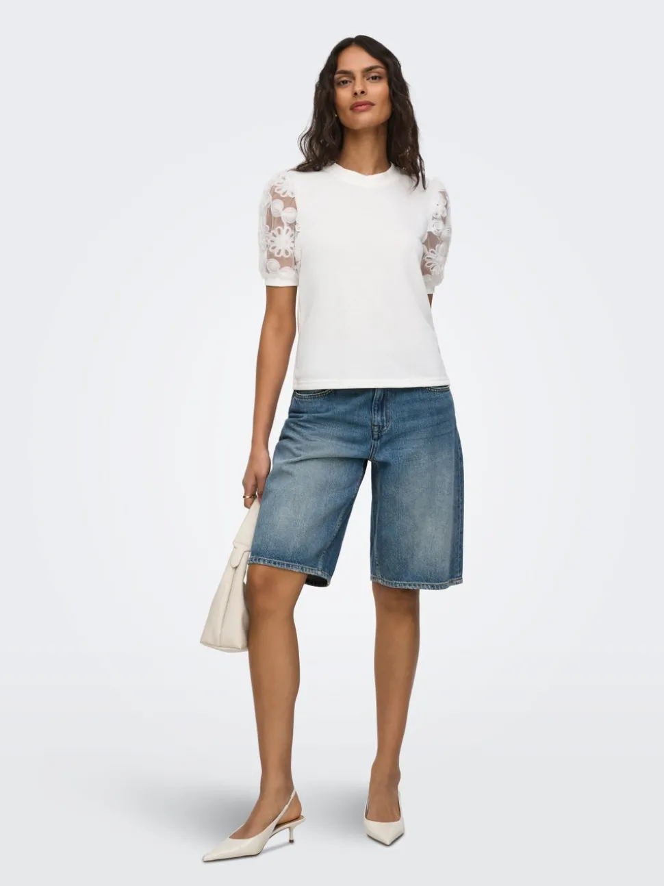 JDYLINA Taille moyenne Loose Fit Bermuda