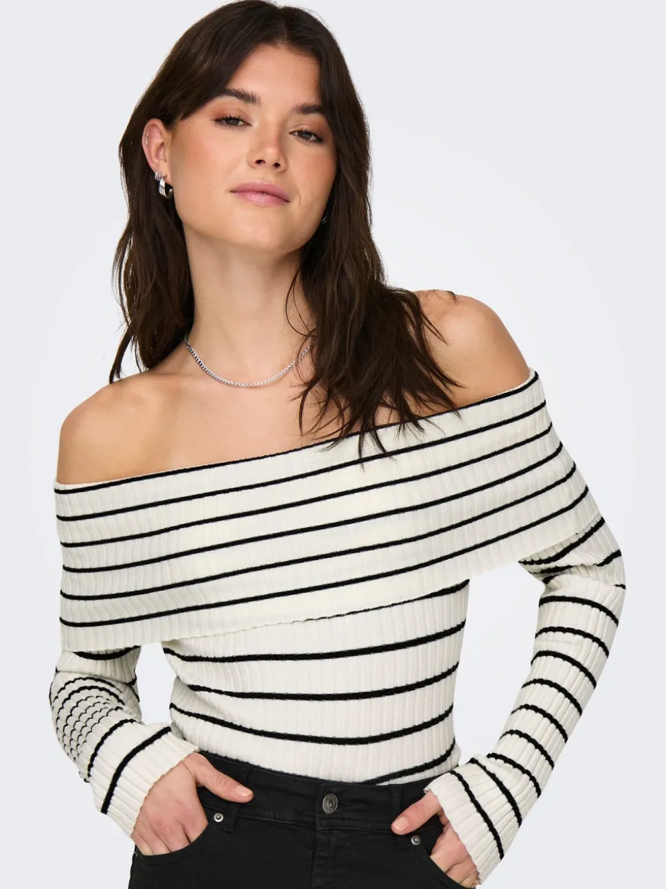 JDYLIVA Pull en maille