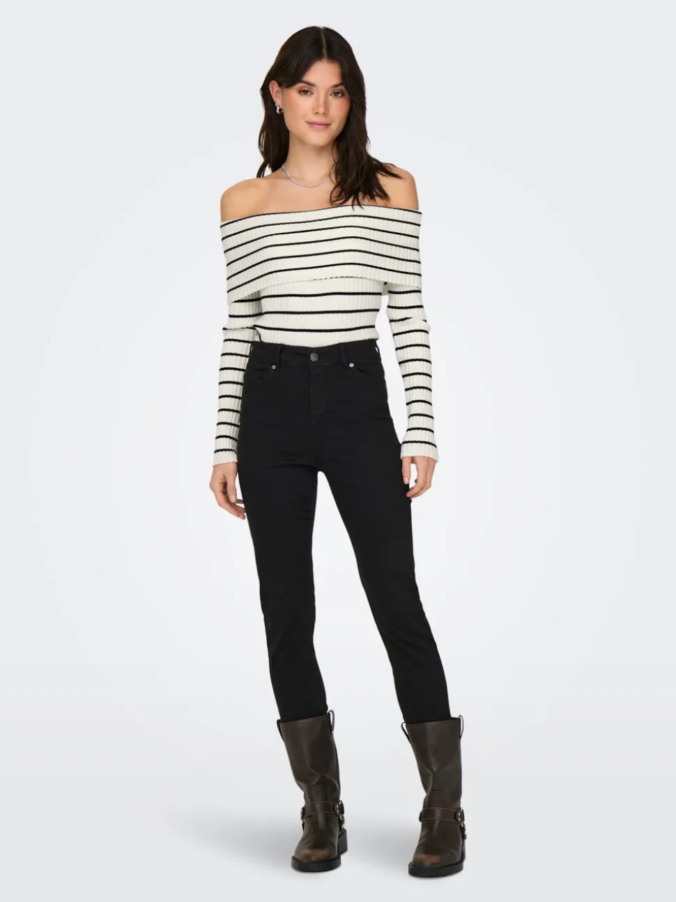 JDYLIVA Pull en maille
