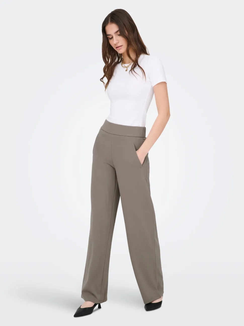 JDYLOUISVILLE Wide Leg Fit Pantalon à jambe large
