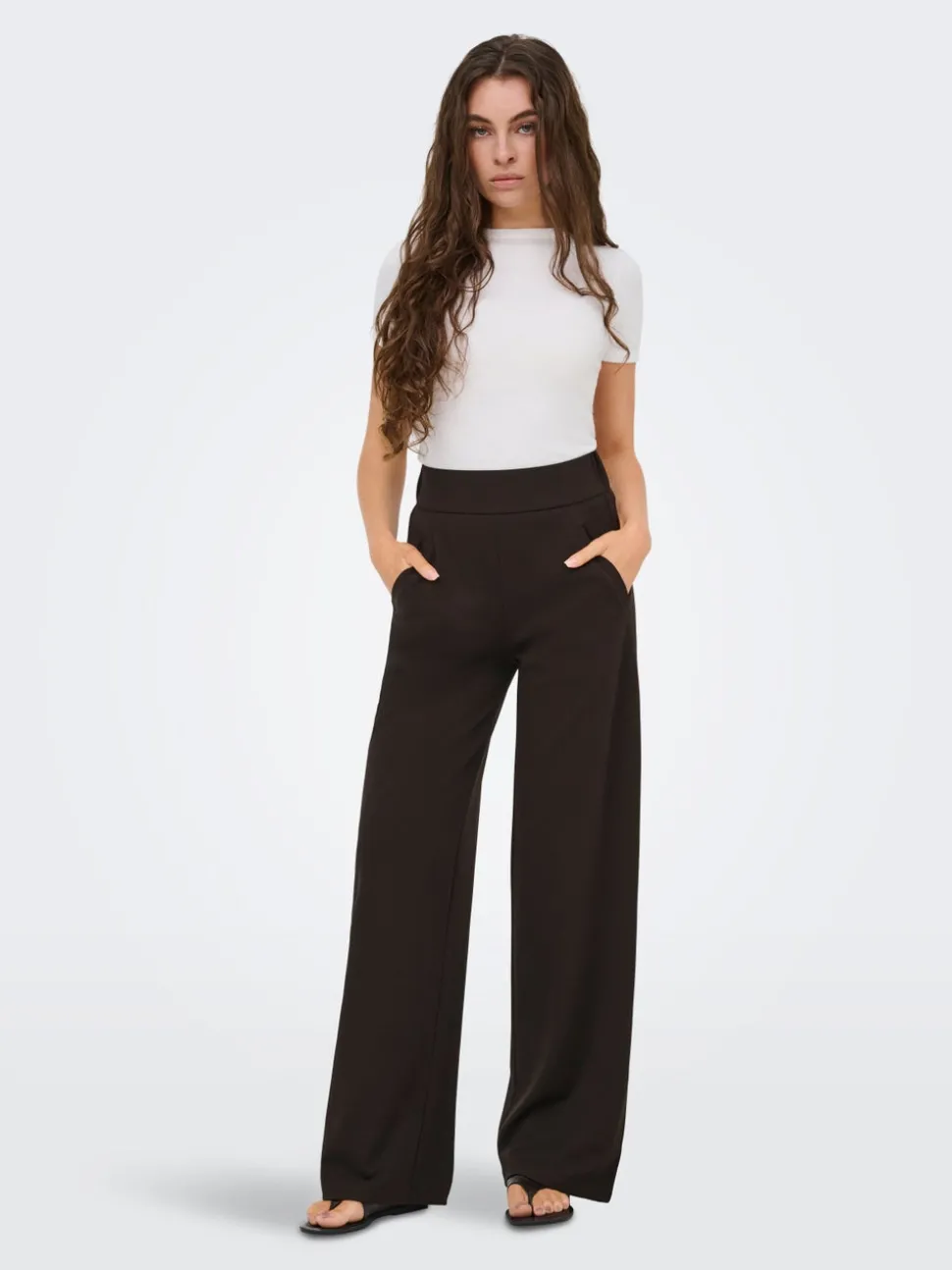 JDYLOUISVILLE Wide Leg Fit Pantalon à jambe large