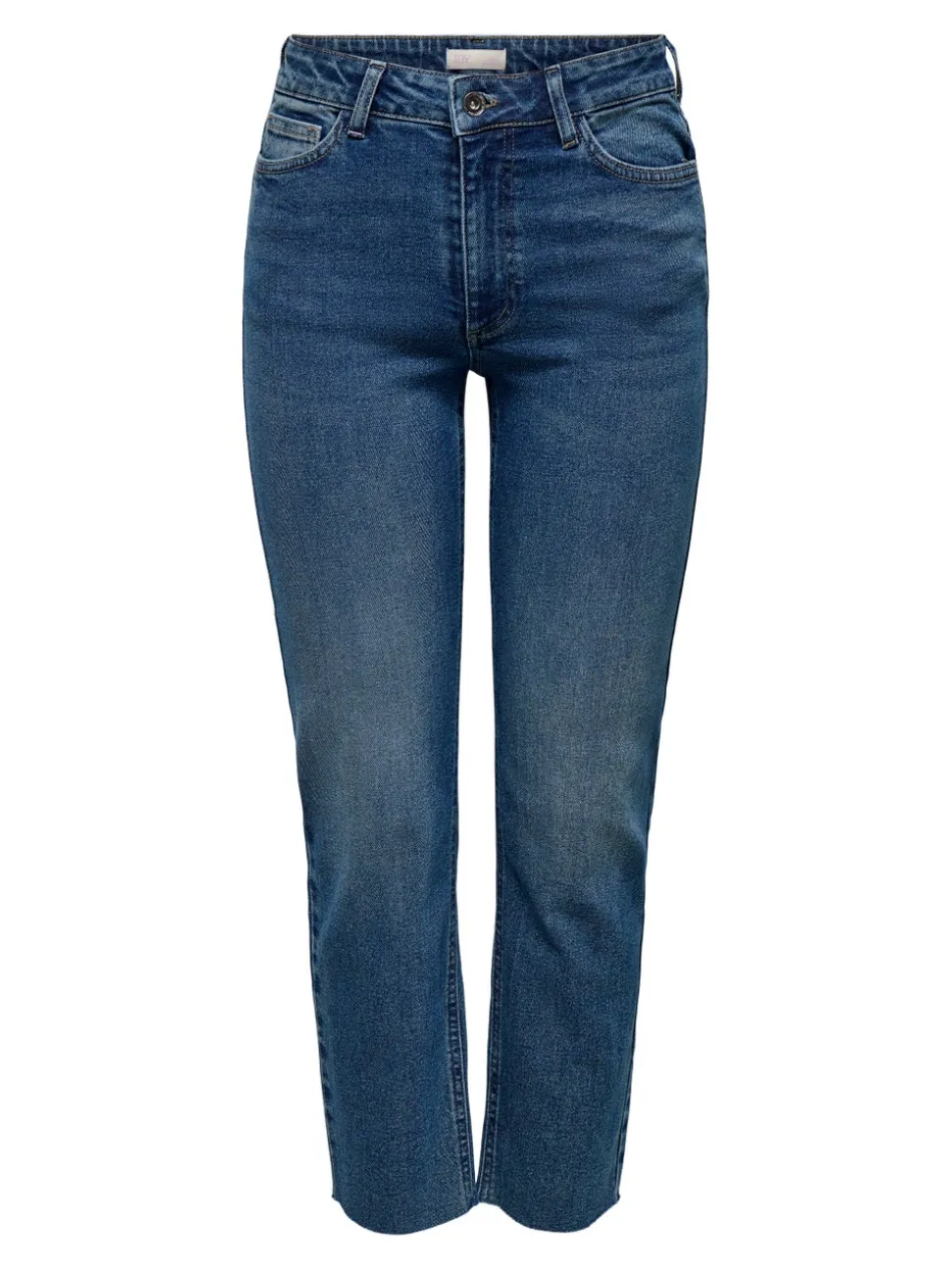 JDYLULLU Taille haute Straight Fit Longueur cheville Jeans