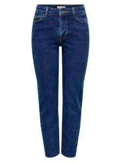 JDYLULLU Taille haute Straight Fit Longueur cheville Jeans