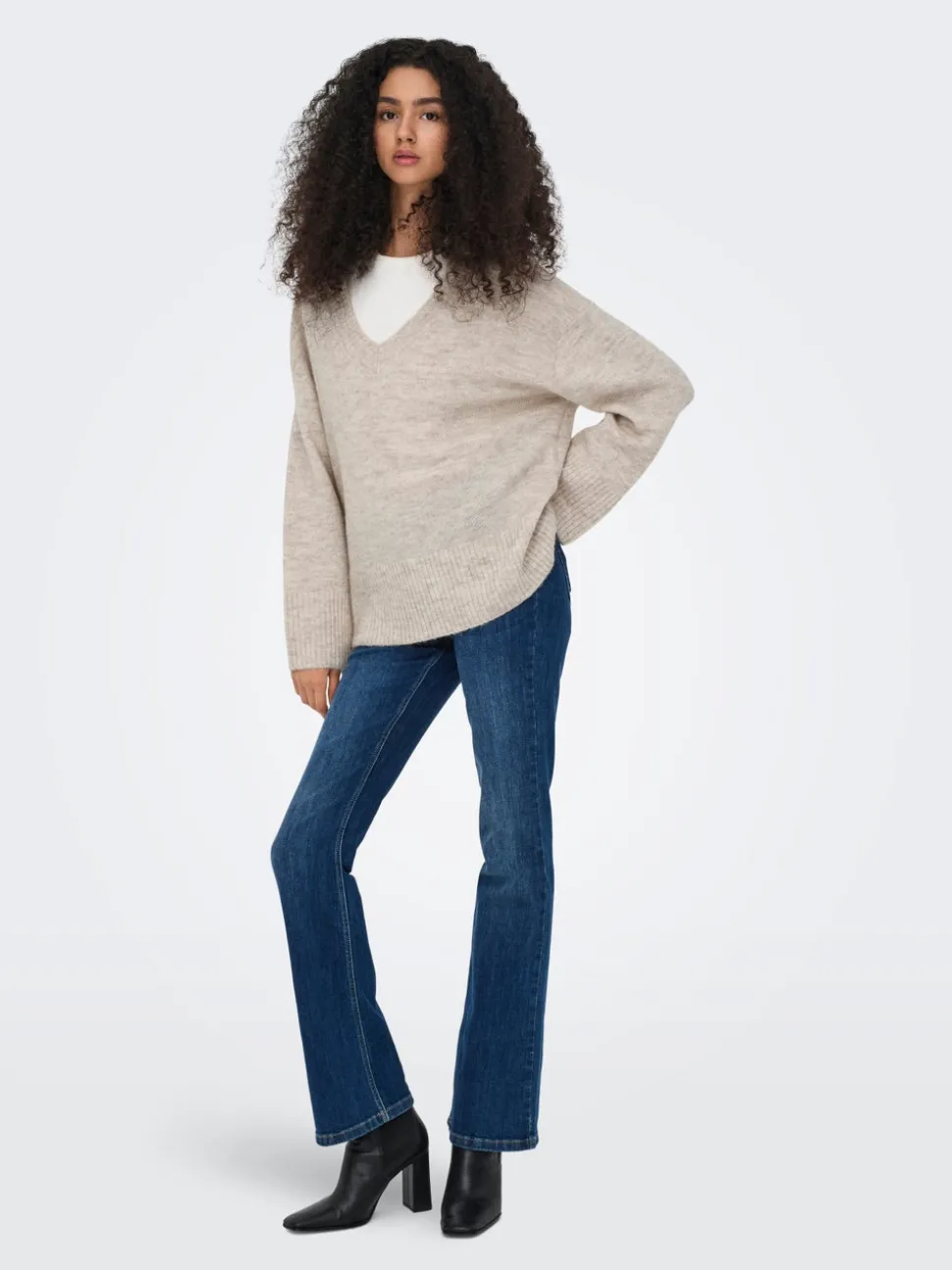 JDYMARINA Pull en maille