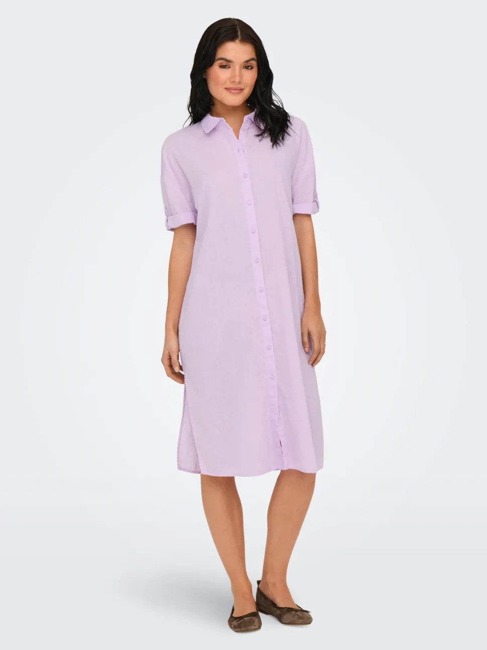 JDYMILA Lin Robe midi