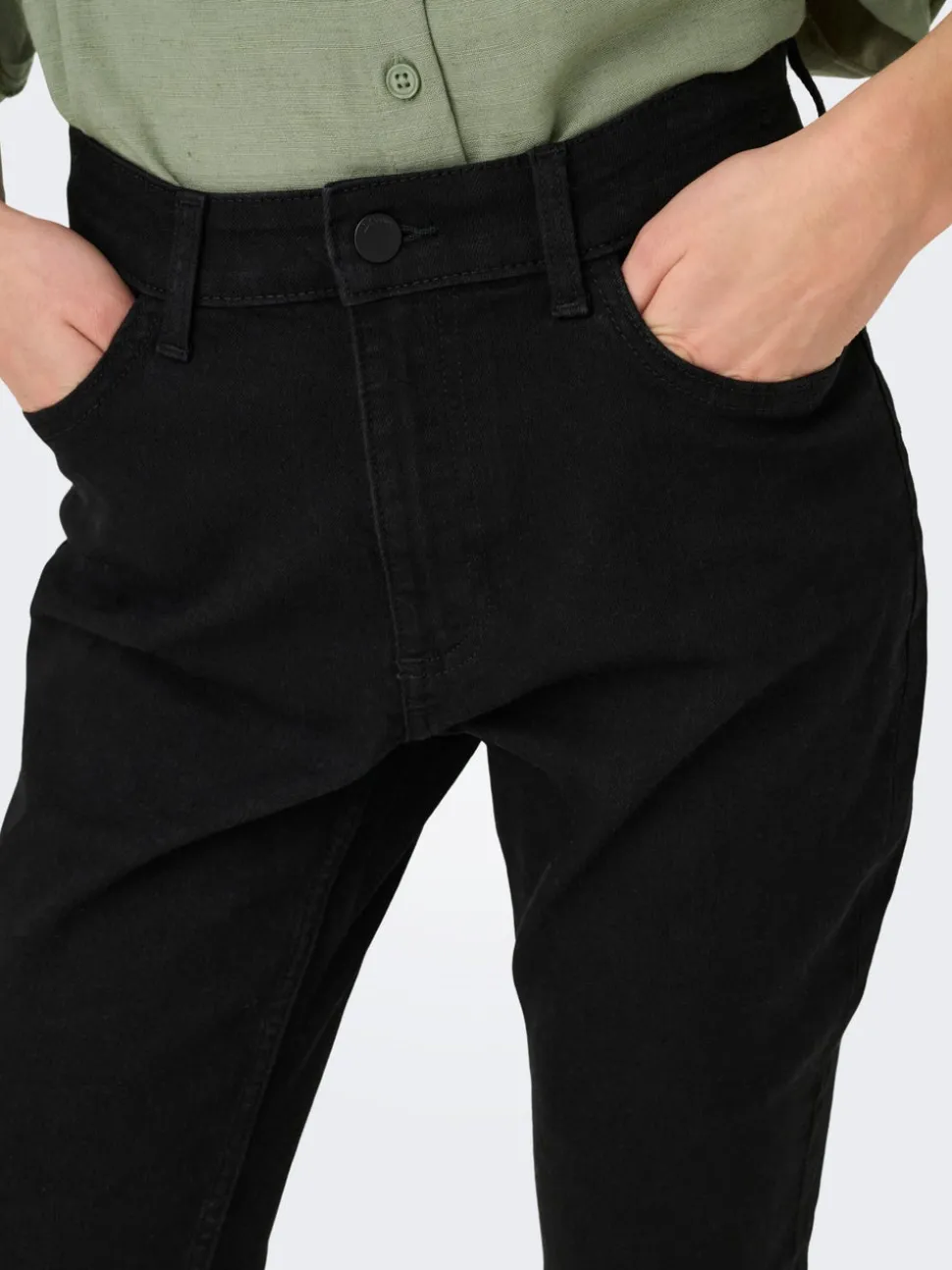 JDYMOON Taille haute Skinny Fit Longueur cheville Jeans