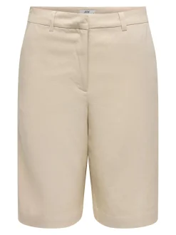JDYNAOMI Taille moyenne Loose Fit Lin Bermuda