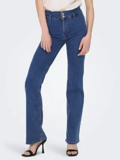JDYNEWNIKKI Taille haute Flared Fit Jeans