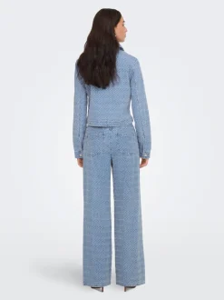 JDYNICO Taille haute Wide Leg Fit Jeans