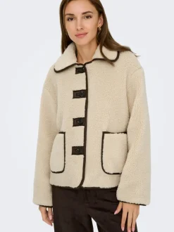 JDYNOELLA Manteau en peluche